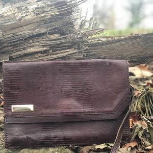 Vintage REEM Leather Wristlet